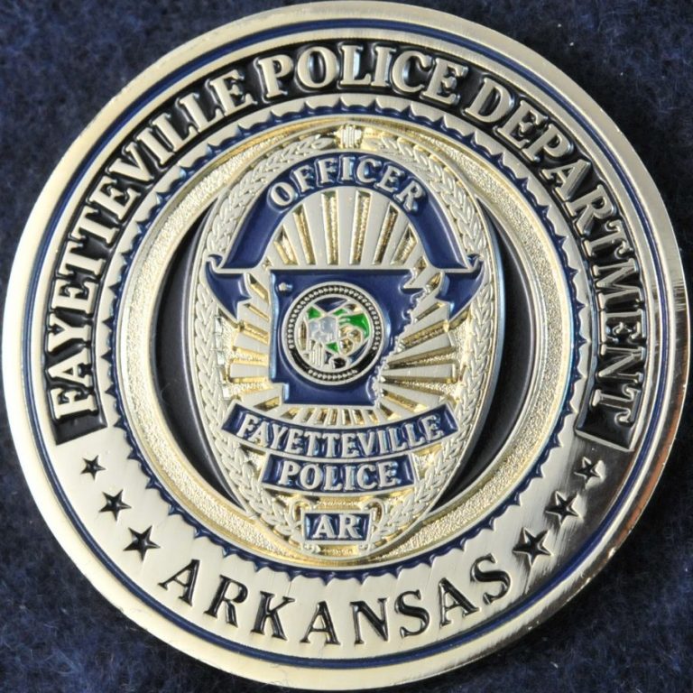 US Fayetteville Police Department Arkansas | Challengecoins.ca