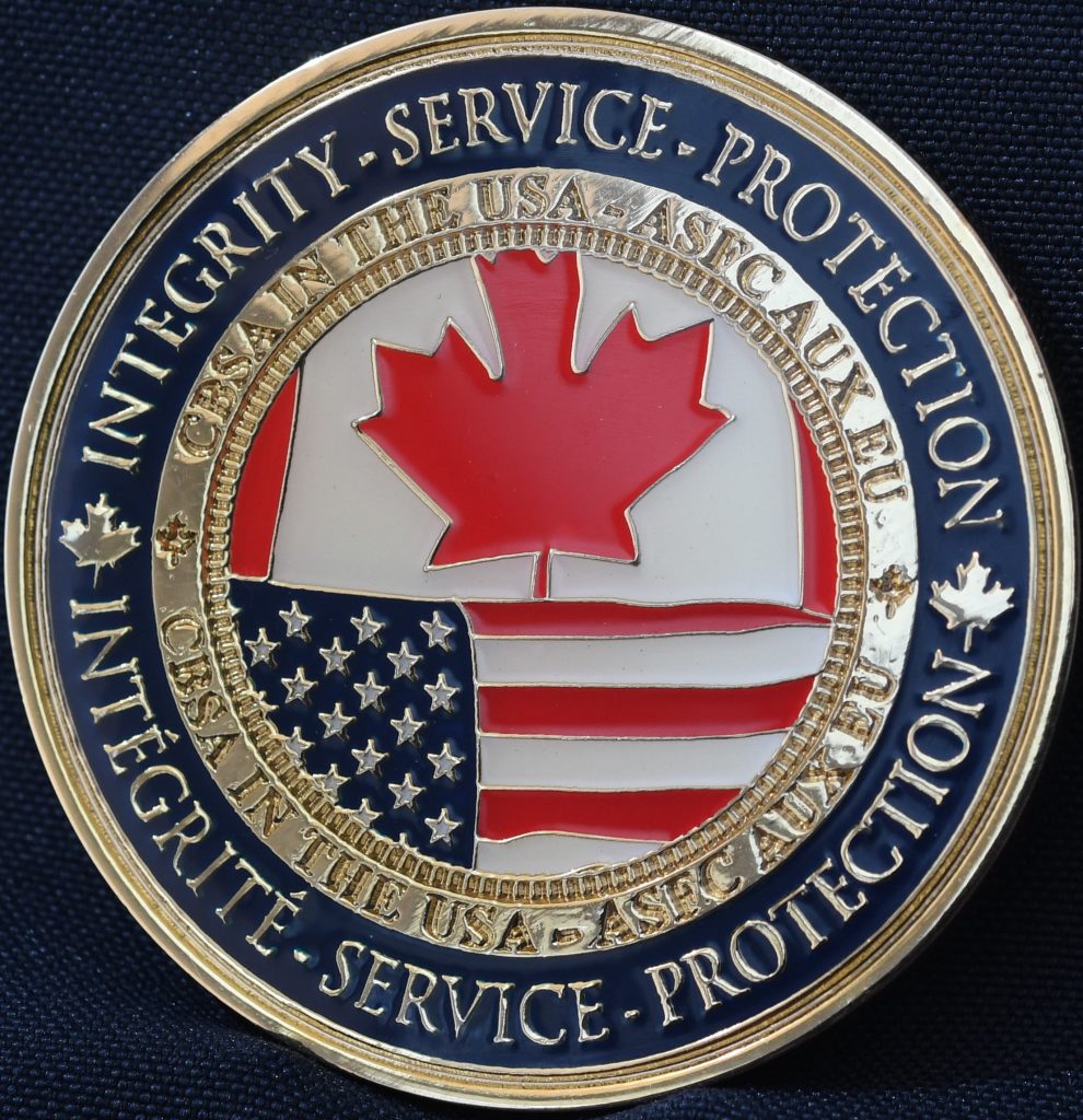 Canada Border Services Agency CBSA CBSA In The USA Challengecoins ca