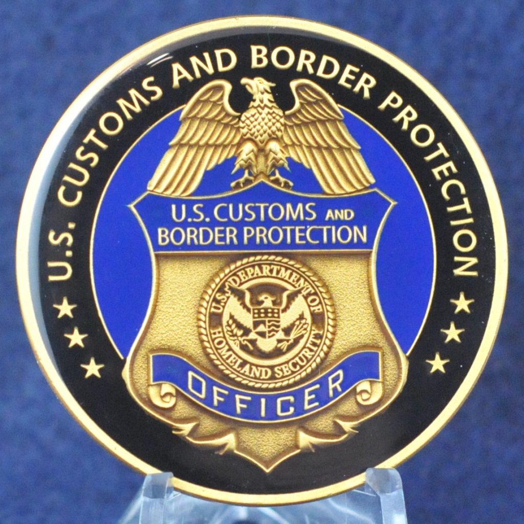 US Customs and Border Protection Vancouver Preclearance | Challengecoins.ca