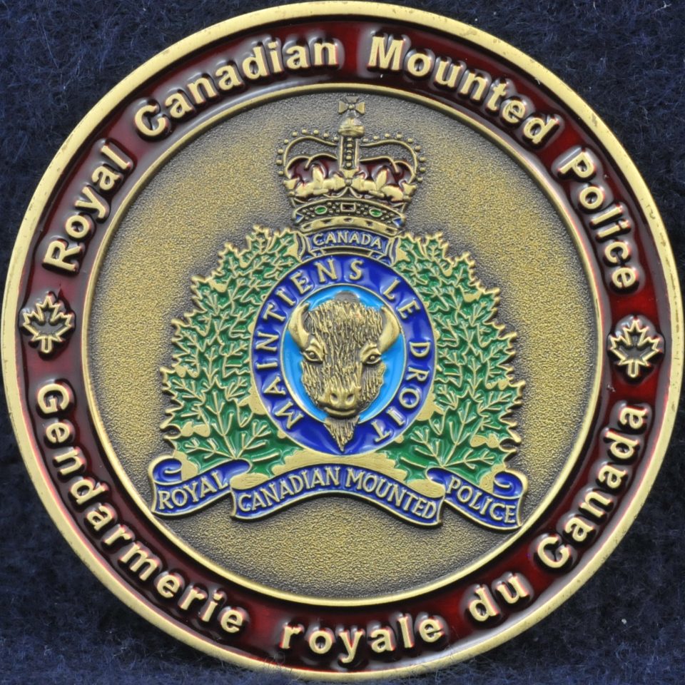 RCMP Forensic Identification Services Gold | Challengecoins.ca