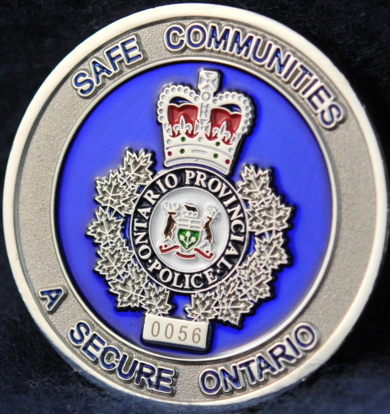 Ontario Provincial Police Car 175th Anniversary | Challengecoins.ca