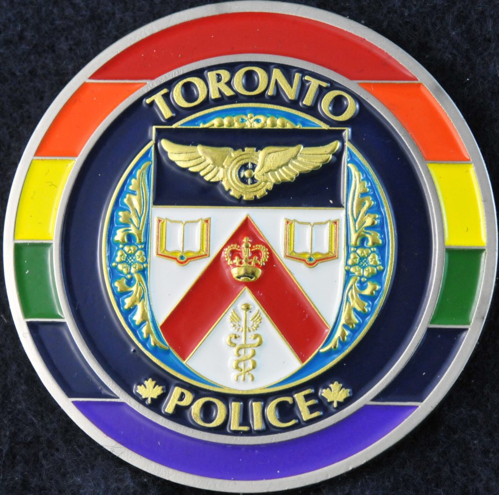 Toronto Police Service - PRIDE in policing | Challengecoins.ca