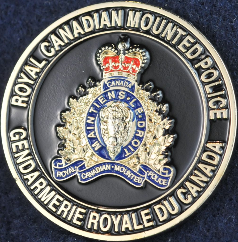 RCMP Air Services Gold | Challengecoins.ca