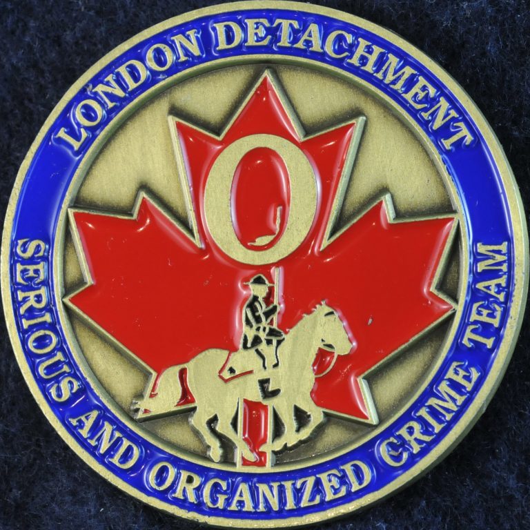 RCMP D Division Manitoba FIS New (Gold) | Challengecoins.ca