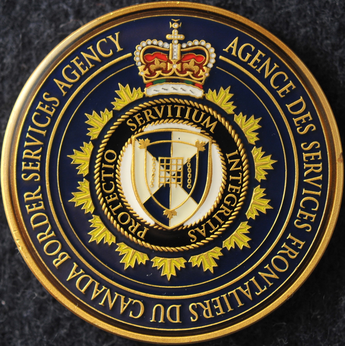 Canada Border Services Agency The Americas Challengecoins ca