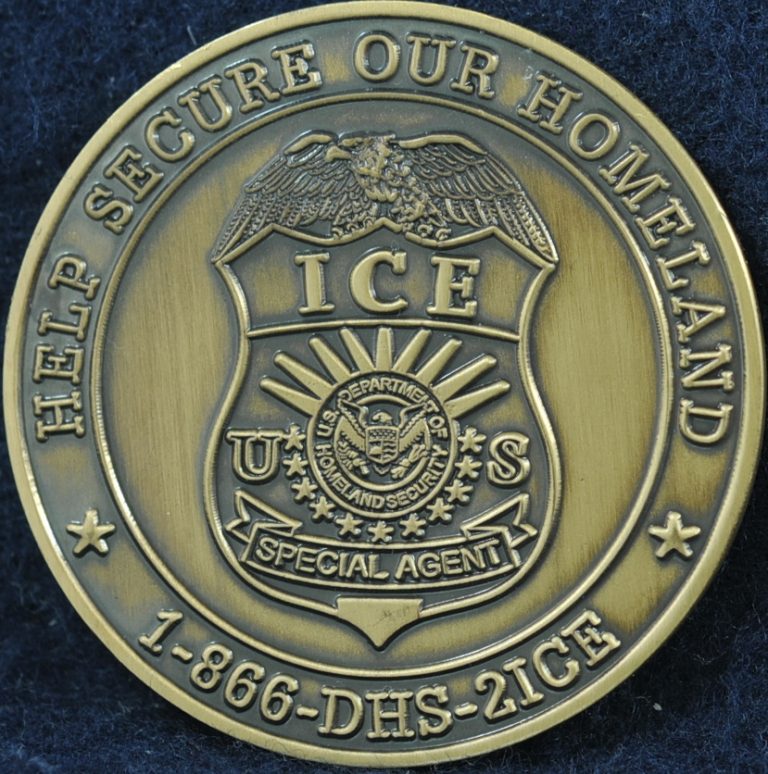 Us Department Of Homeland Security Ice Sag Honolulu Challengecoinsca