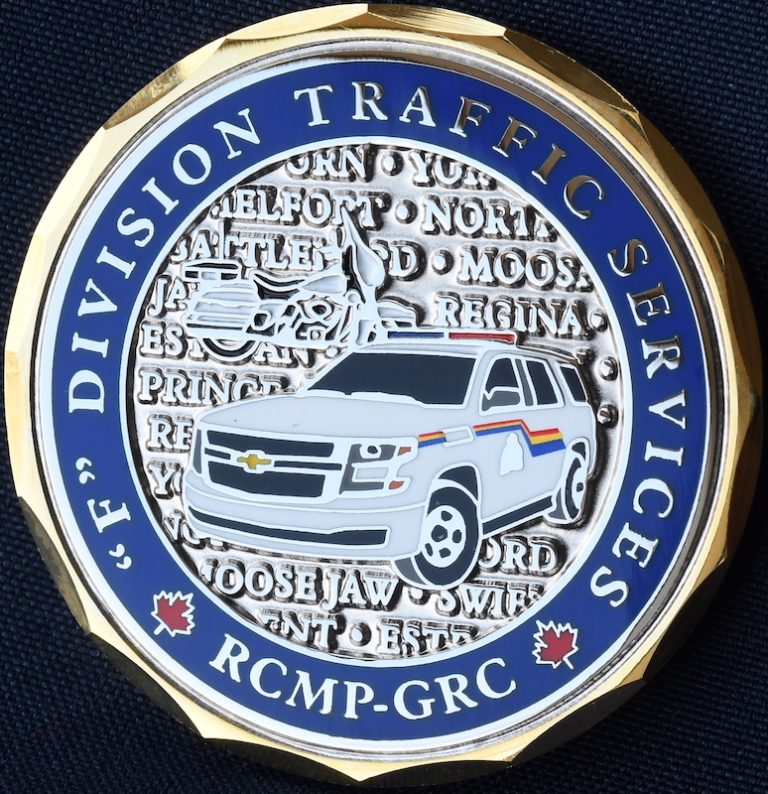 RCMP F Division Traffic Services | Challengecoins.ca