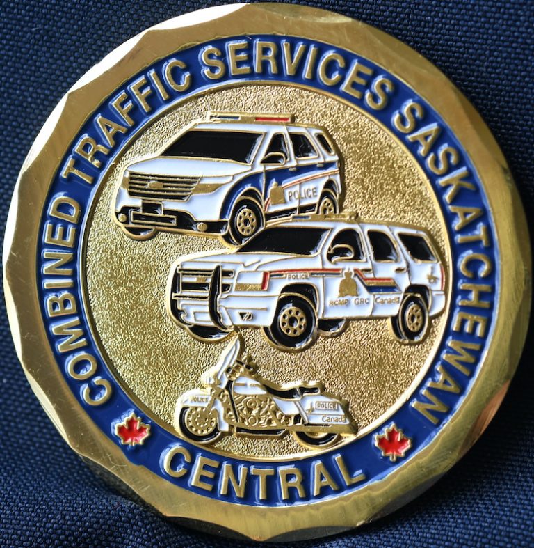 RCMP F Division Central Combined Traffic Services | Challengecoins.ca