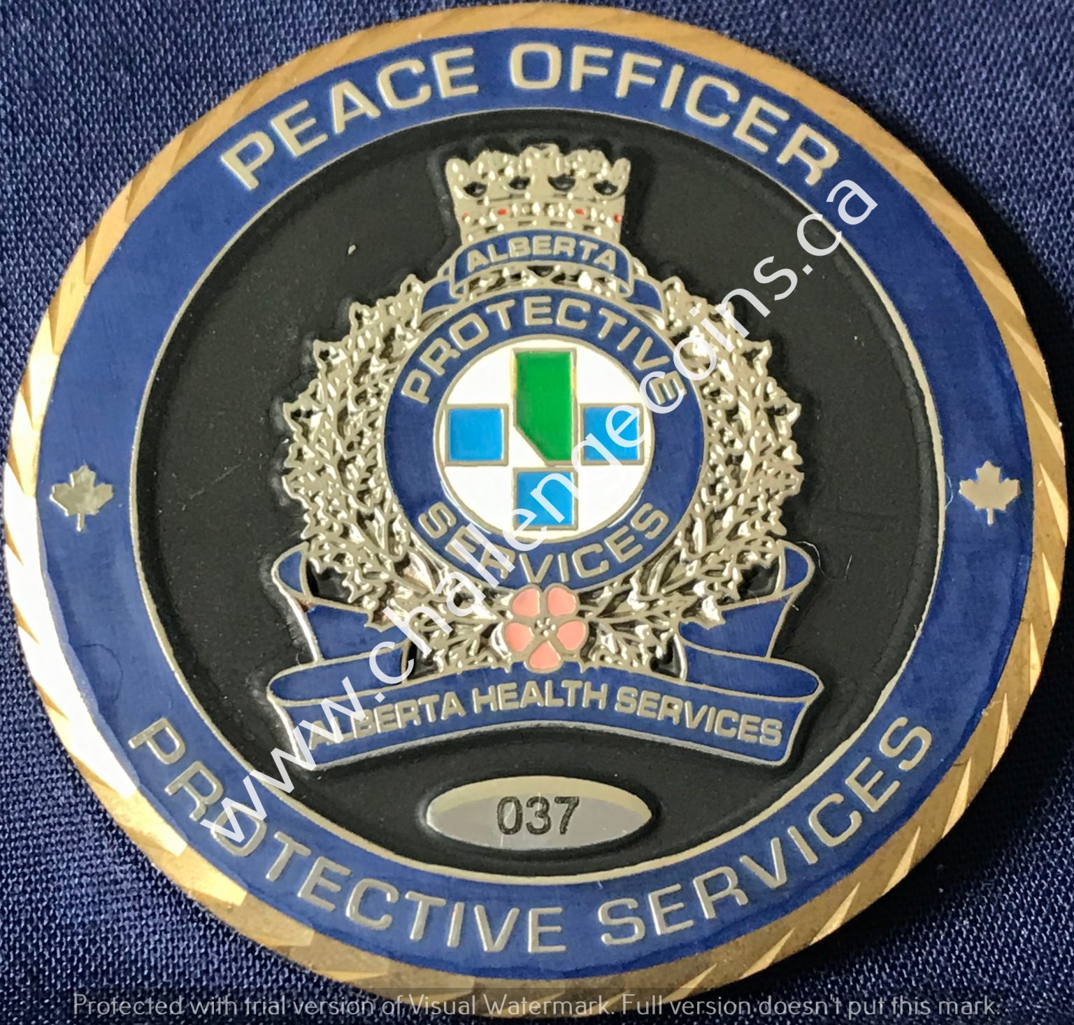 Alberta Health Services Gold | Challengecoins.ca